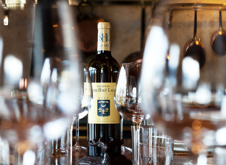 Bordeaux vineyard and estate